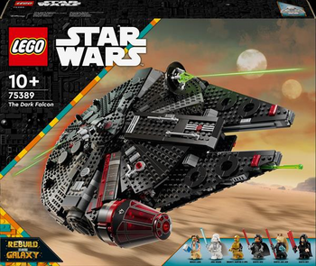 Конструктор LEGO Star Wars Темний сокіл 1579 деталей (75389) - Pampik - 2