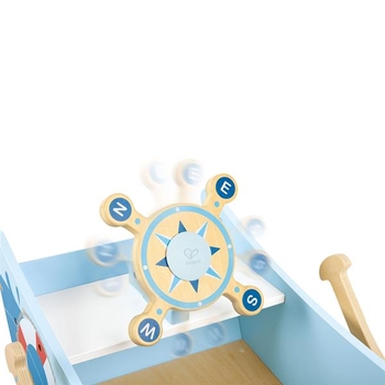 Дитяча гойдалка Hape Капітанський човен (E1214) - Pampik - 5