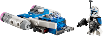 Конструктор LEGO Star Wars Мікровинищувач Y-Wing Капітана Рекса 99 деталей (75391) - Pampik - 4
