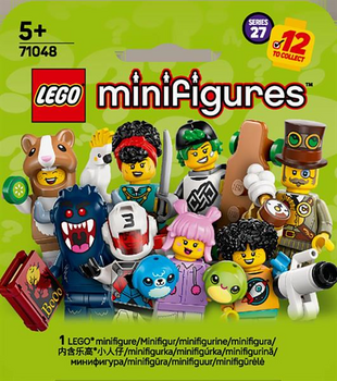 Фігурка-сюрприз для конструкторів LEGO Minifigures S27, 9 деталей (71048) - Pampik