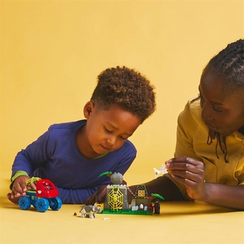 Конструктор LEGO Marvel Павук та його неймовірні друзі Динозаврячий рятувальний транспорт команди Павука 136 деталей (11199) - Pampik - 8