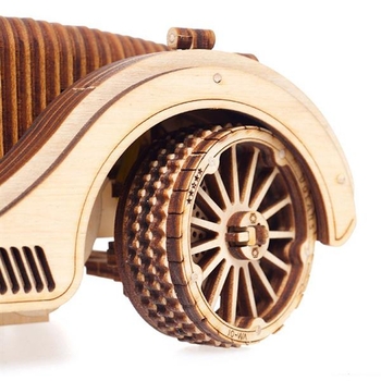 Дерев'яний механічний 3D конструктор Ugears Родстер VM-01 (70052) - Pampik - 8