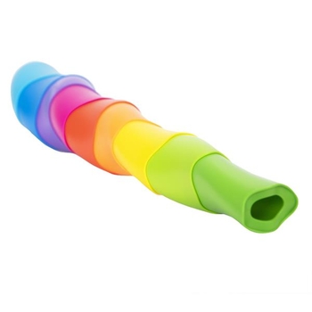 Пірамідка Fat Brain Toys Spiroku Кольорова вежа (F318ML) - Pampik - 4