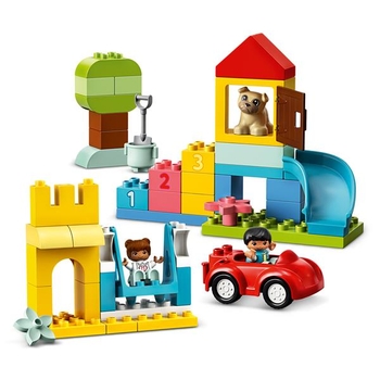 Конструктор LEGO DUPLO Classic Велика коробка з кубиками 85 деталей (10914) - Pampik - 3