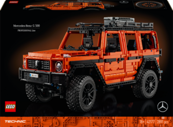Конструктор LEGO Technic Mercedes-Benz G 500 Professional Line 2891 деталей (42177) - Pampik - 2