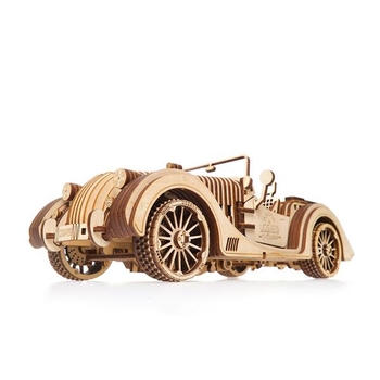 Дерев'яний механічний 3D конструктор Ugears Родстер VM-01 (70052) - Pampik - 2