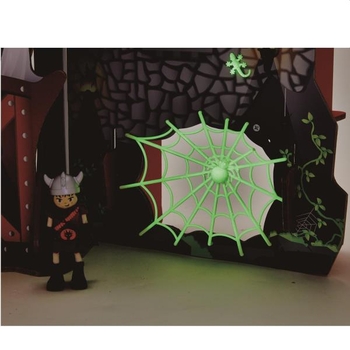 Деревянный игрушечный замок викингов Hape (E3025) - Pampik - 3