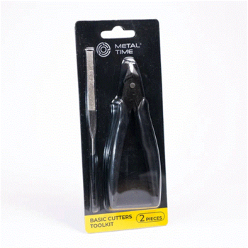 Набір інструментів для складання моделей Metal Time Basic Cutters Toolkit, кусачки та надфіль (CTRS-2) - Pampik - 4