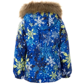 Куртка зимняя Huppa Alondra, р.98, синий с принтом (18420030-14335-098) - Pampik - 2