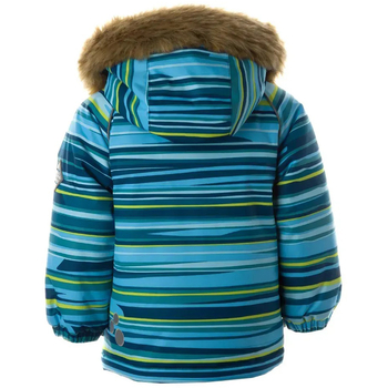 Куртка зимняя Huppa Vesa, р.86, синий с принтом (18570030-22060-086) - Pampik - 2