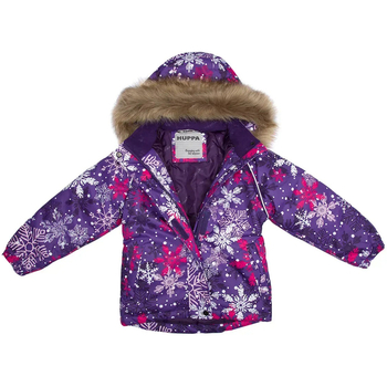 Куртка зимняя Huppa Alondra, р.98, фиолетовый с принтом (18420030-14353-098) - Pampik - 4