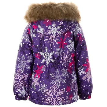 Куртка зимняя Huppa Alondra, р.92, фиолетовый с принтом (18420030-14353-092) - Pampik - 2