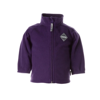 Кофта флисовая Huppa Bennie, р.92, темно-лилoвый (1501BASE-70073-092) - Pampik