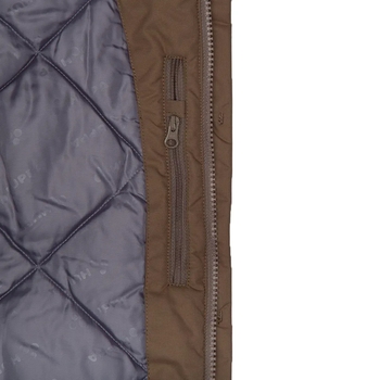 Пальто зимнее Huppa Vivian 1, р.128, бежевый (12490120-70031-128) - Pampik - 4