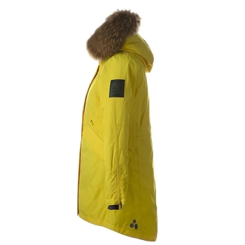 Пальто зимове Huppa Vivian 1, р.3XL, жовтий (12498120-70002-3XL) - Pampik - 3