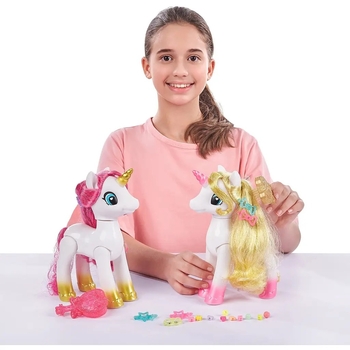 Ігровий набір Zuru Sparkle Girlz Казковий єдиноріг Пінкі, з аксесуарами (Z10032-2) - Pampik - 6