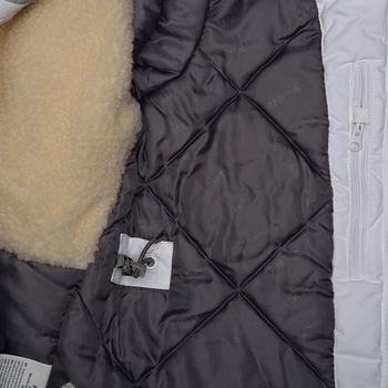 Пальто зимове Huppa Vivian 1, р.XL, білий (12498120-00063-0XL) - Pampik - 5