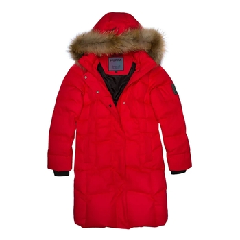 Пальто-пуховик Huppa Yessica, р.XXL, червоний (12548055-70004-XXL) - Pampik - 5