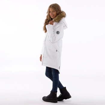 Пальто зимове Huppa Vivian, р.140, білий (12490020-00020-140) - Pampik - 6