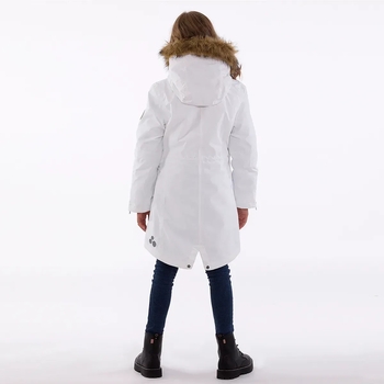 Пальто зимнее Huppa Vivian, р.128, белый (12490020-00020-128) - Pampik - 7