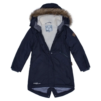 Пальто зимнее Huppa Vivian, р.122, темно-серый (12490020-00018-122) - Pampik - 4