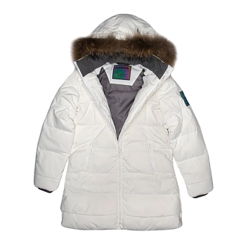 Пальто-пуховик Huppa Parish, р.L, белый (12478055-00020-00L) - Pampik - 5