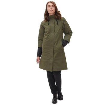 Пальто демисезонное Huppa Almira, р.XL, хаки (12338017-10057-0XL) - Pampik - 6