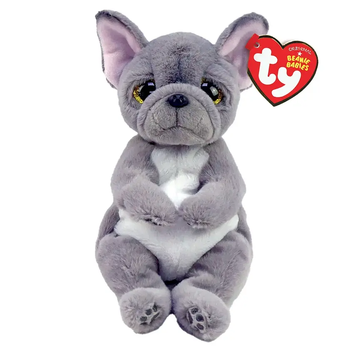 М'яка іграшка TY Beanie Babies Сірий пес Wilfred, 22 см (40596) - Pampik