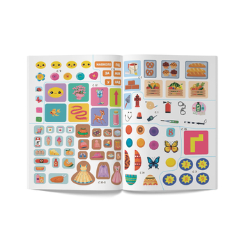 Розвивальні уроки і тести. Жирафа. 98 наліпок (F00031731) - Pampik - 6