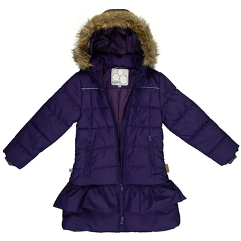 Пальто зимнее Huppa Whitney, р.140, фиолетовый (12460030-70073-140) - Pampik - 4