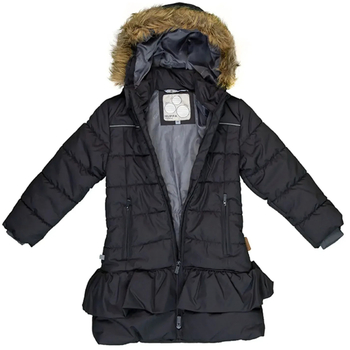 Пальто зимнее Huppa Whitney, р.146, темно-серый (12460030-00018-146) - Pampik - 4