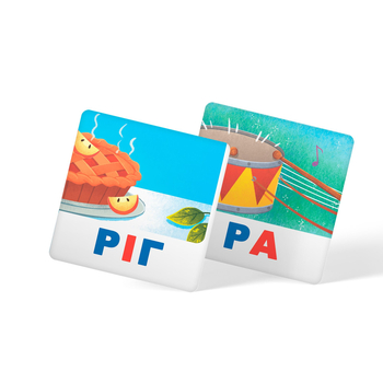 Розумні картки. Читаємо по складах. 30 карток (F00032106) - Pampik - 7