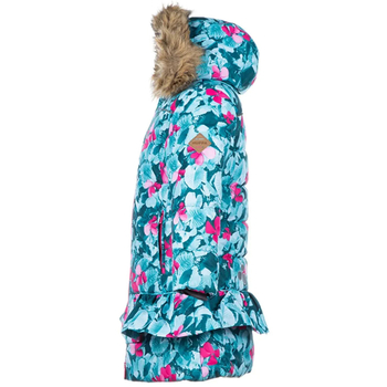 Пальто зимнее Huppa Whitney, р.152, мята с принтом (12460030-81626-152) - Pampik - 3