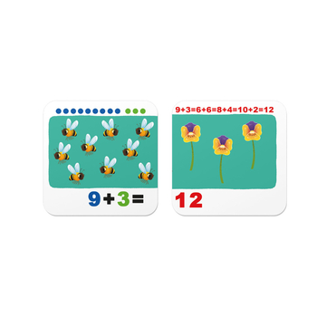 Розумні картки. Учимося лічити. Додаємо та віднімаємо. 30 карток (F00032388) - Pampik - 16