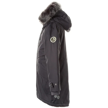 Пальто зимове Huppa David, р.122, темно-сірий (12270020-00018-122) - Pampik - 3