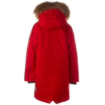 Пальто зимове Huppa David 1, р.158, червоний (12270120-70004-158) - Pampik - 2