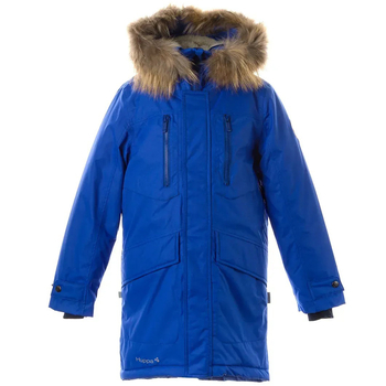 Пальто зимове Huppa David 1, р.146, синій (12270120-70035-146) - Pampik