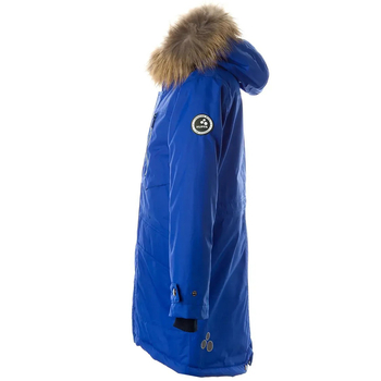 Пальто зимове Huppa David 1, р.140, синій (12270120-70035-140) - Pampik - 3