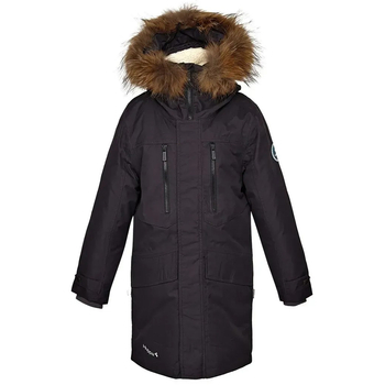 Пальто зимове Huppa David 1, р.116, чорний (12270120-00009-116) - Pampik