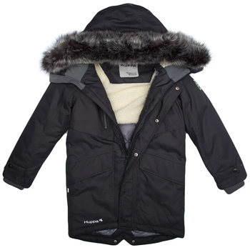 Пальто зимнее Huppa David, р.116, темно-серый (12270020-00018-116) - Pampik - 4