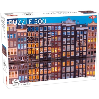 Пазл Tactic Амстердам Нидерланды, 500 элементов (58291) - Pampik
