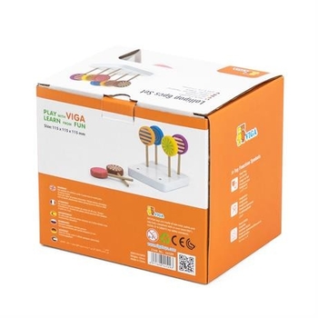 Іграшкові продукти Viga Toys Льодяники, 6 шт. (44529) - Pampik - 6