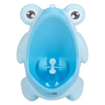 Горшок детский для мальчика FreeON Happy Frog Blue, голубой (85345) - Pampik
