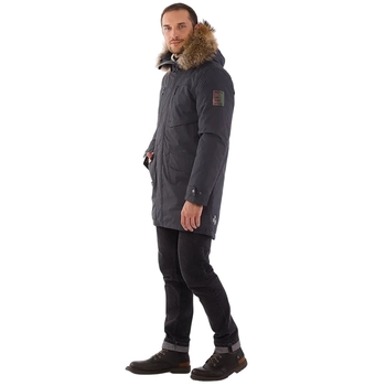 Куртка-парка зимняя Huppa David 1, р.3XL, темно-серый (12278120-00018-3XL) - Pampik - 6