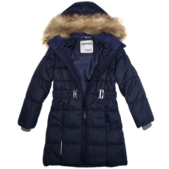 Пальто зимнее Huppa Yacaranda, р.110, темно-синий (12030030-00086-110) - Pampik - 4
