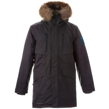 Куртка-парка зимняя Huppa David 1, р.3XL, темно-серый (12278120-00018-3XL) - Pampik