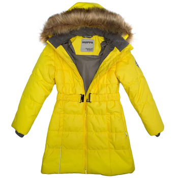 Пальто зимнее Huppa Yacaranda, р.110, желтый (12030030-70002-110) - Pampik - 4