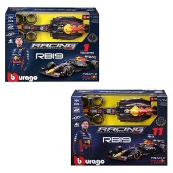 Авто-конструктор Bburago Oracle Red Bull Racing RB19 1:24, 41 деталь (18-28507) - Pampik