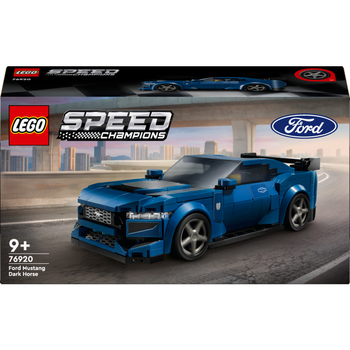 Конструктор LEGO Speed Champions Спортивний автомобіль Ford Mustang Dark Horse 344 деталі (76920) - Pampik