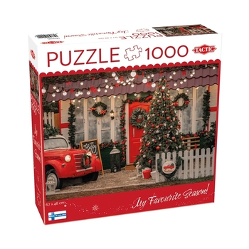 Пазл Tactic Миниатюрная Рождественская елка, 1000 элементов (59609) - Pampik